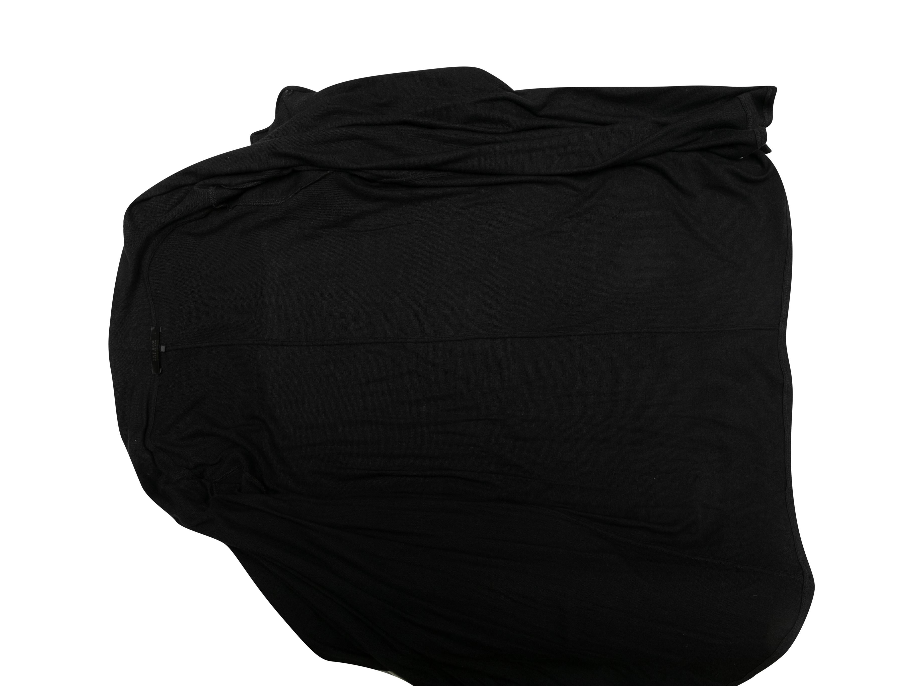 Women's Black The Row Longline Cardigan Size US L For Sale