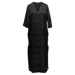 Black The Row Patterned Maxi Dress Size US XS