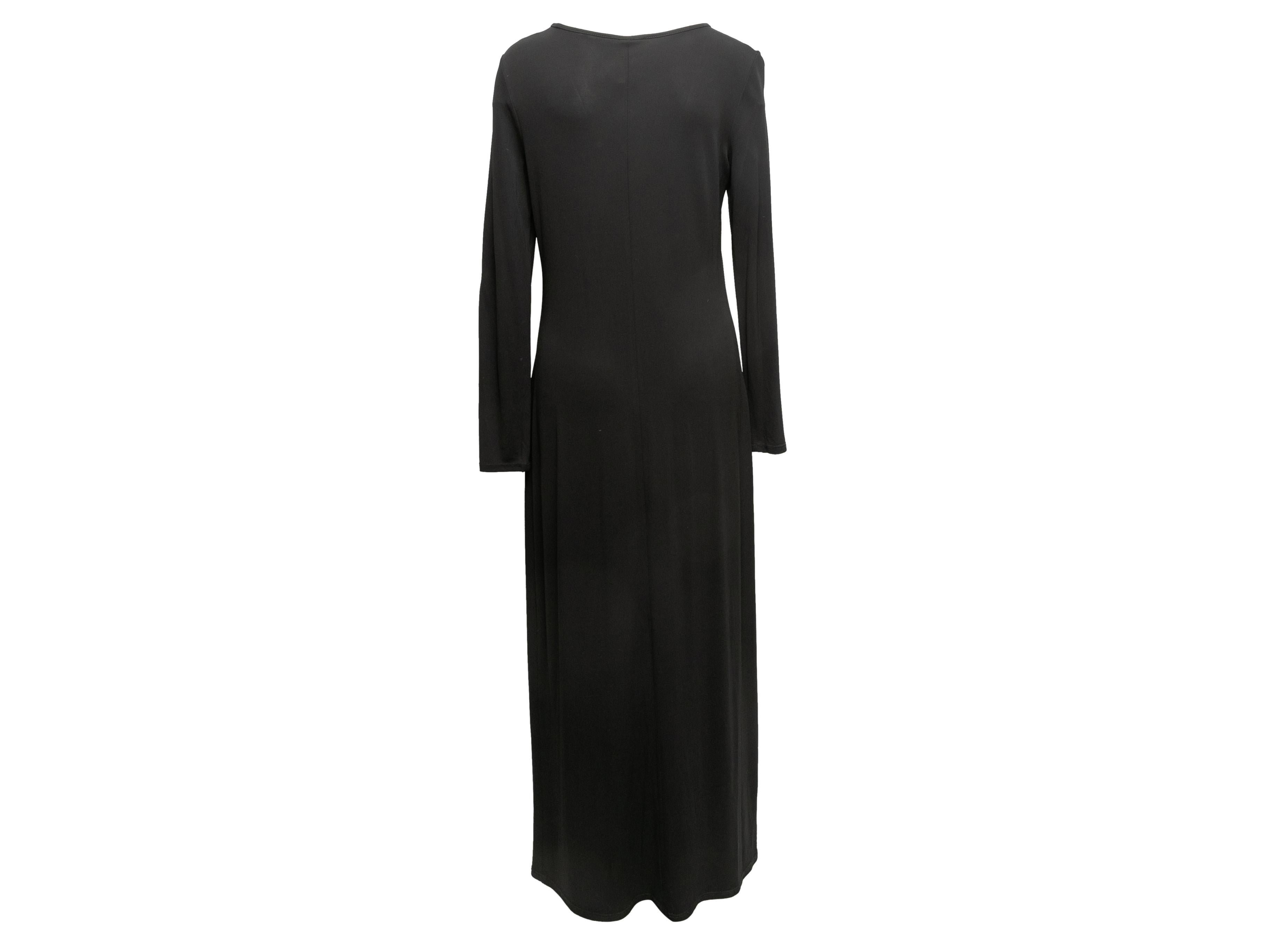 Black The Row Paulette Maxi Dress Size US M For Sale 1