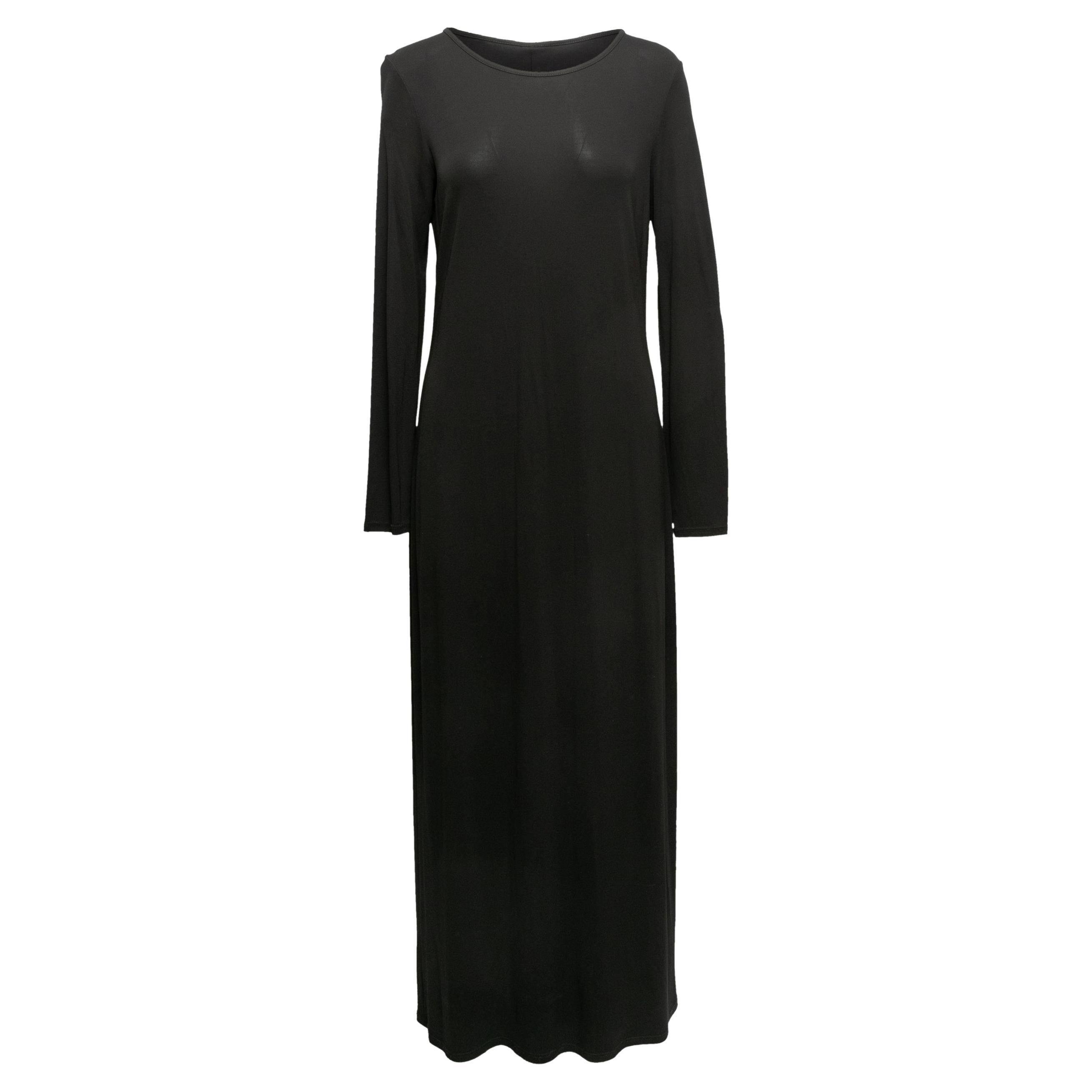 Black The Row Paulette Maxi Dress Size US M For Sale