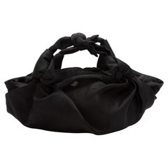 Black The Row Satin Clutch Bag