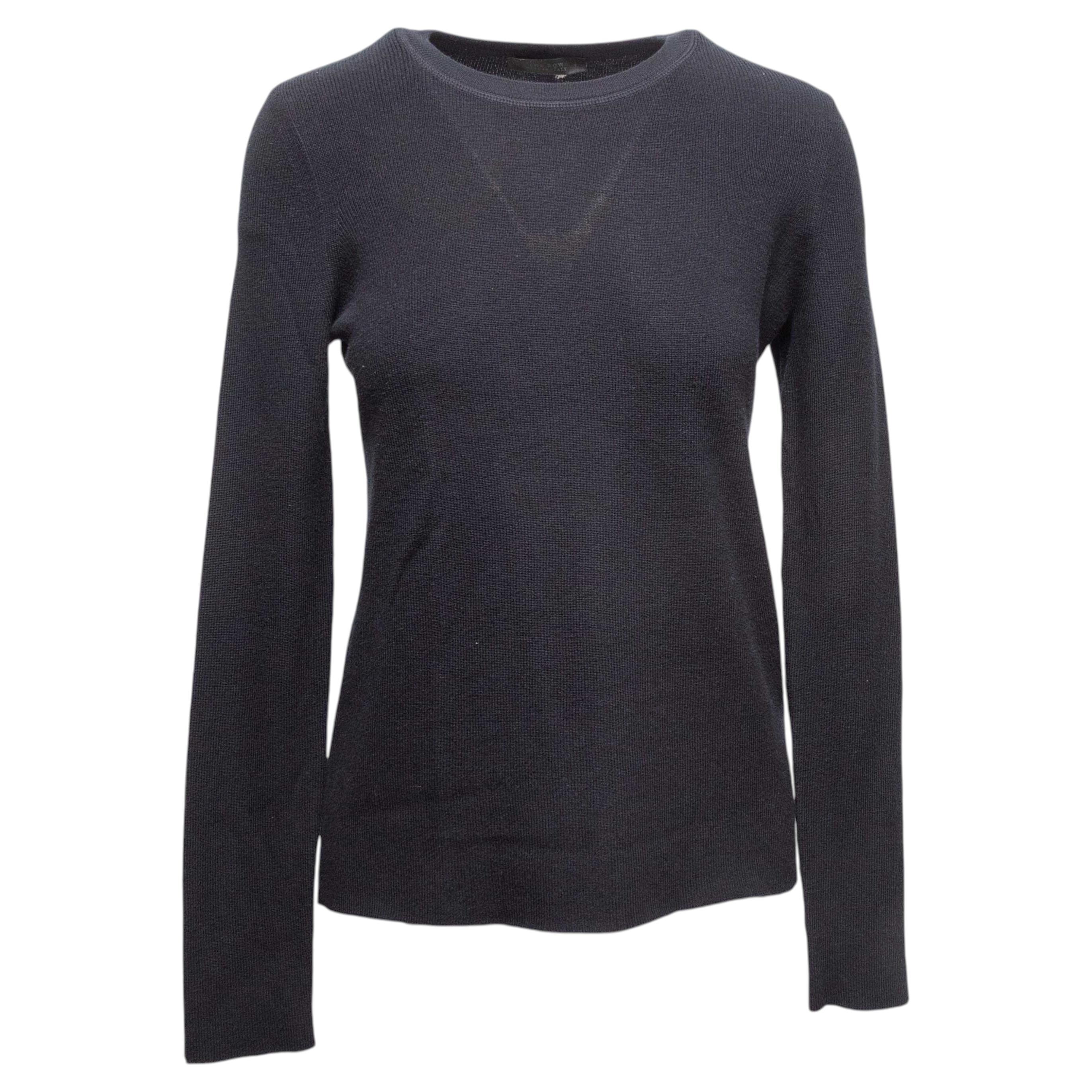 Black The Row Silk & Cotton-Blend Sweater
