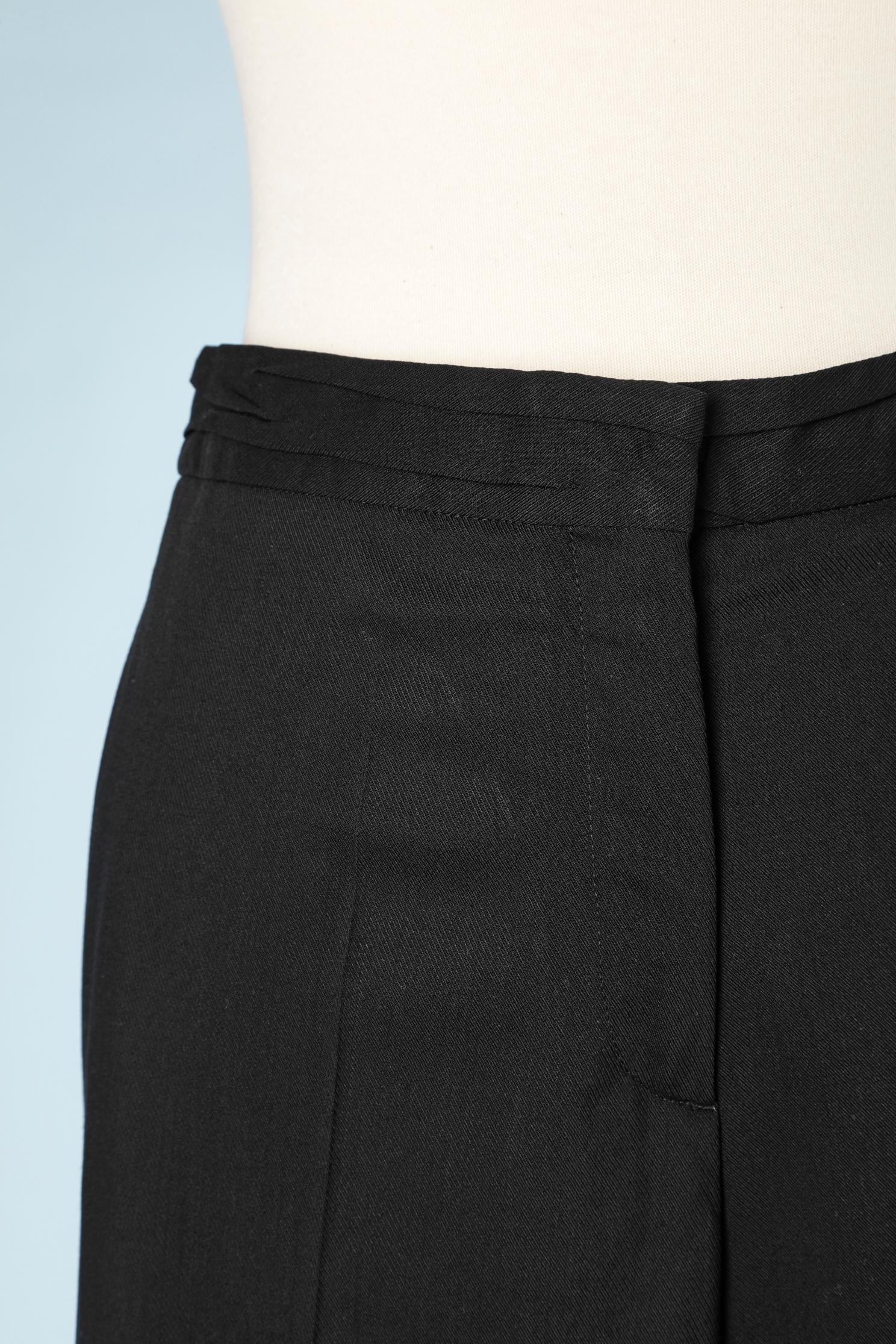 Black thin wool trouser Martin Margiela In Excellent Condition In Saint-Ouen-Sur-Seine, FR