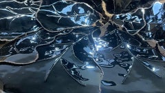 Black Throne Chair 1 by Michael Gittings