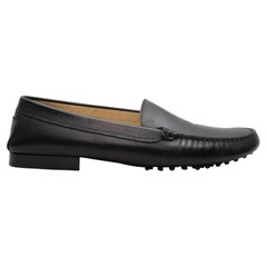 Schwarze Tod's Loafers aus Leder in Schwarz, Größe 39,5
