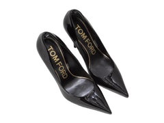 Black Tom Ford Patent Pointed-Toe Pumps