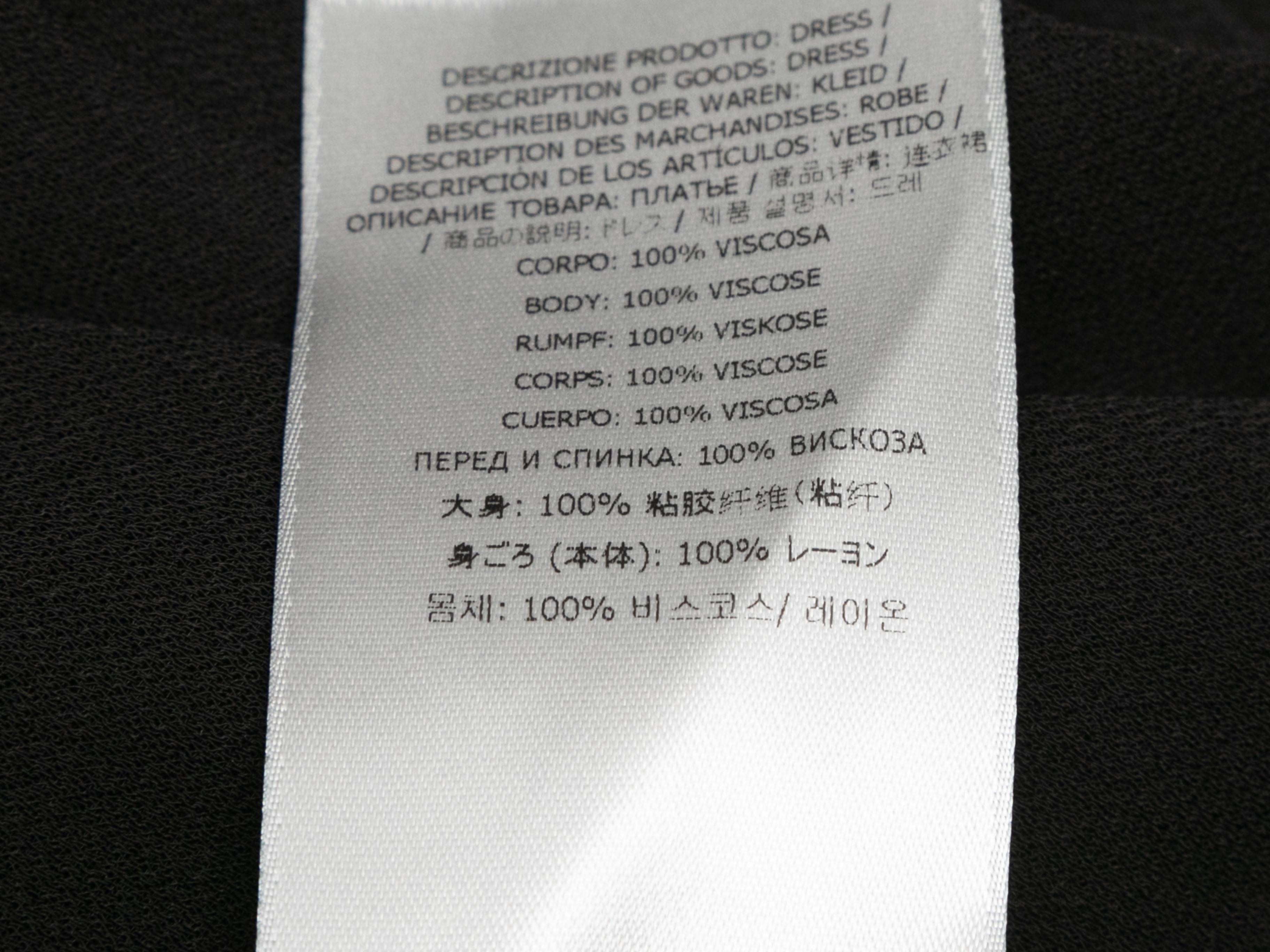 Black Tom Ford Silk Sleeveless Dress Size IT 42 For Sale 1