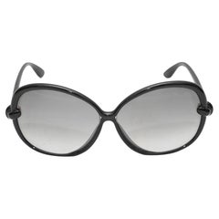 Black Tom Ford Sonja Oversized Sunglasses