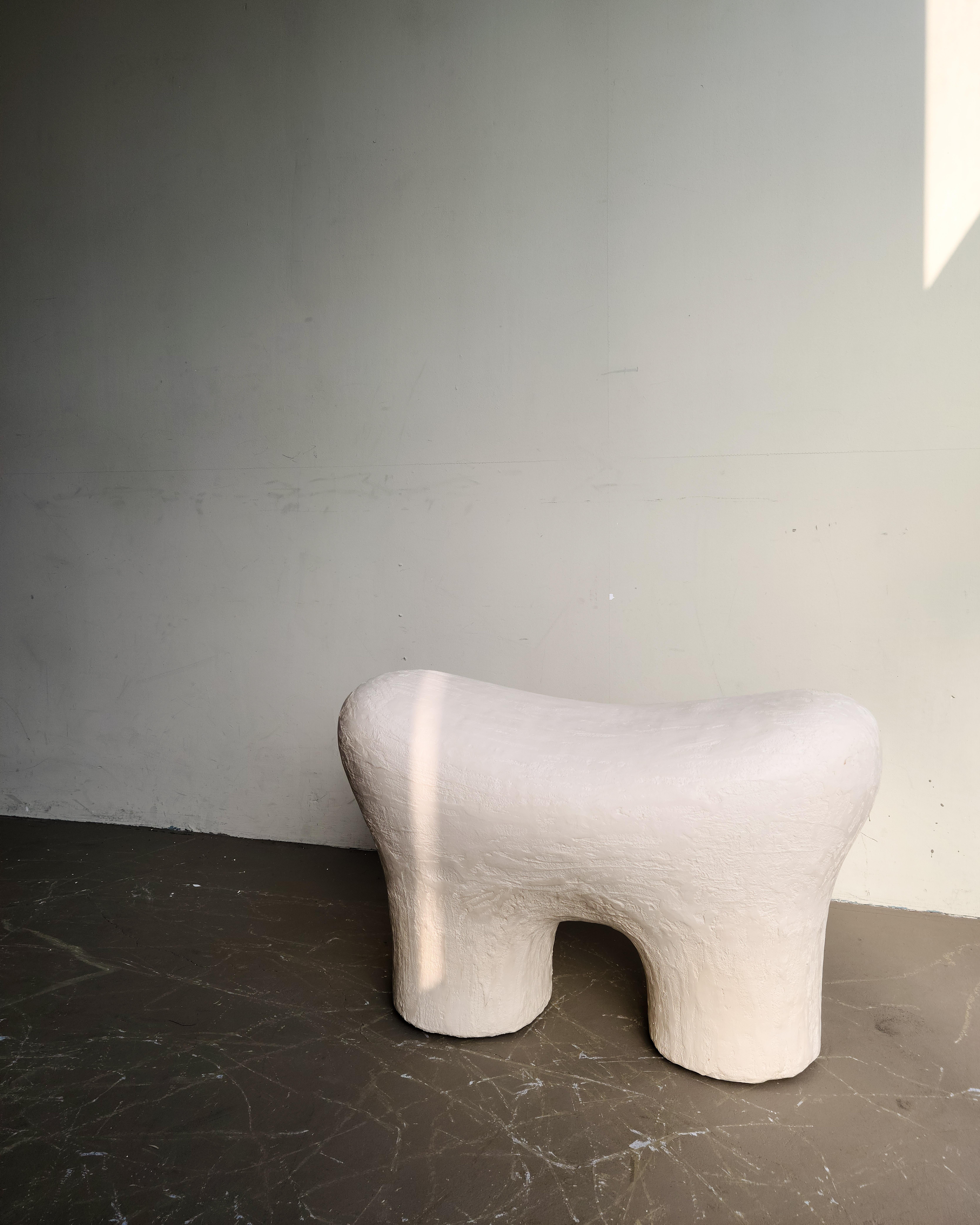 Contemporary Black Tooth Chair by Dongwook Choi