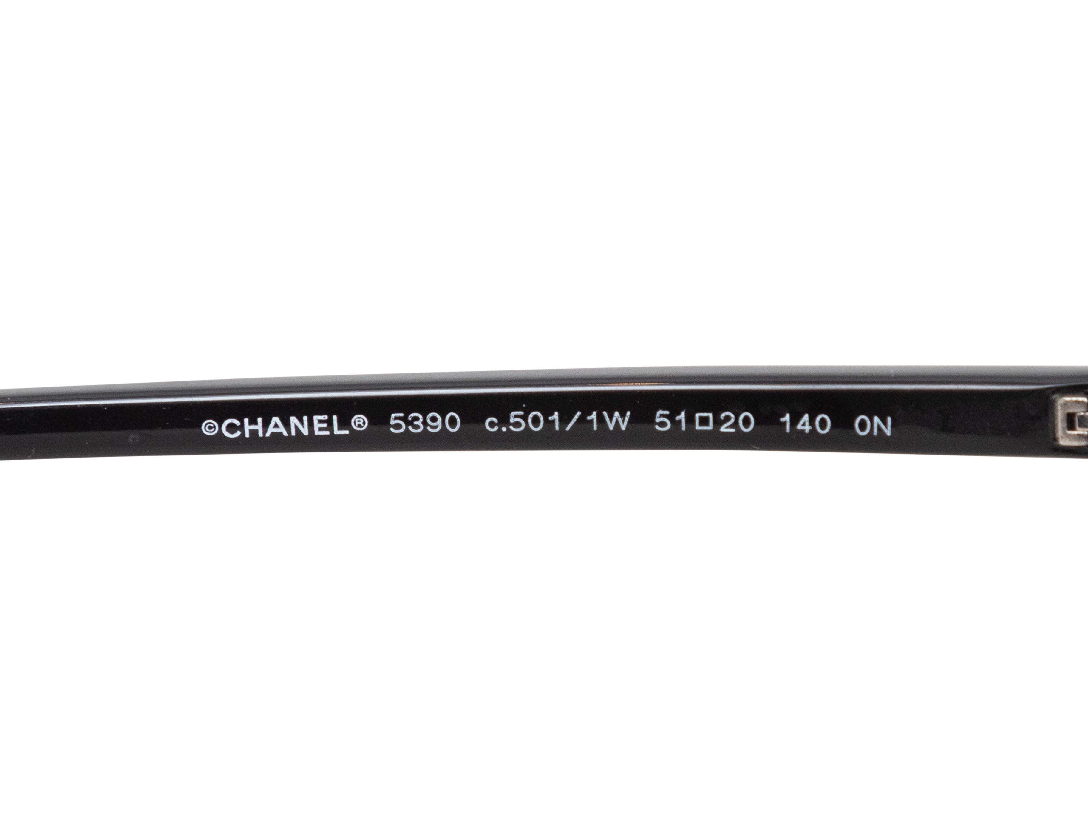 Noir Black & Tortoiseshell Chanel Interchangeable Magnetic Sunglasses en vente