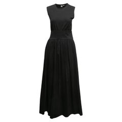 Black Toteme Sleeveless Maxi Dress