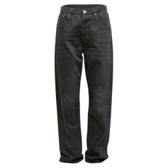 Schwarze TOTEM Wide-Leg Jeans Größe US 29