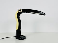 Black Toucan Table Lamp by H.T. Huang for Huangslite, 1990s