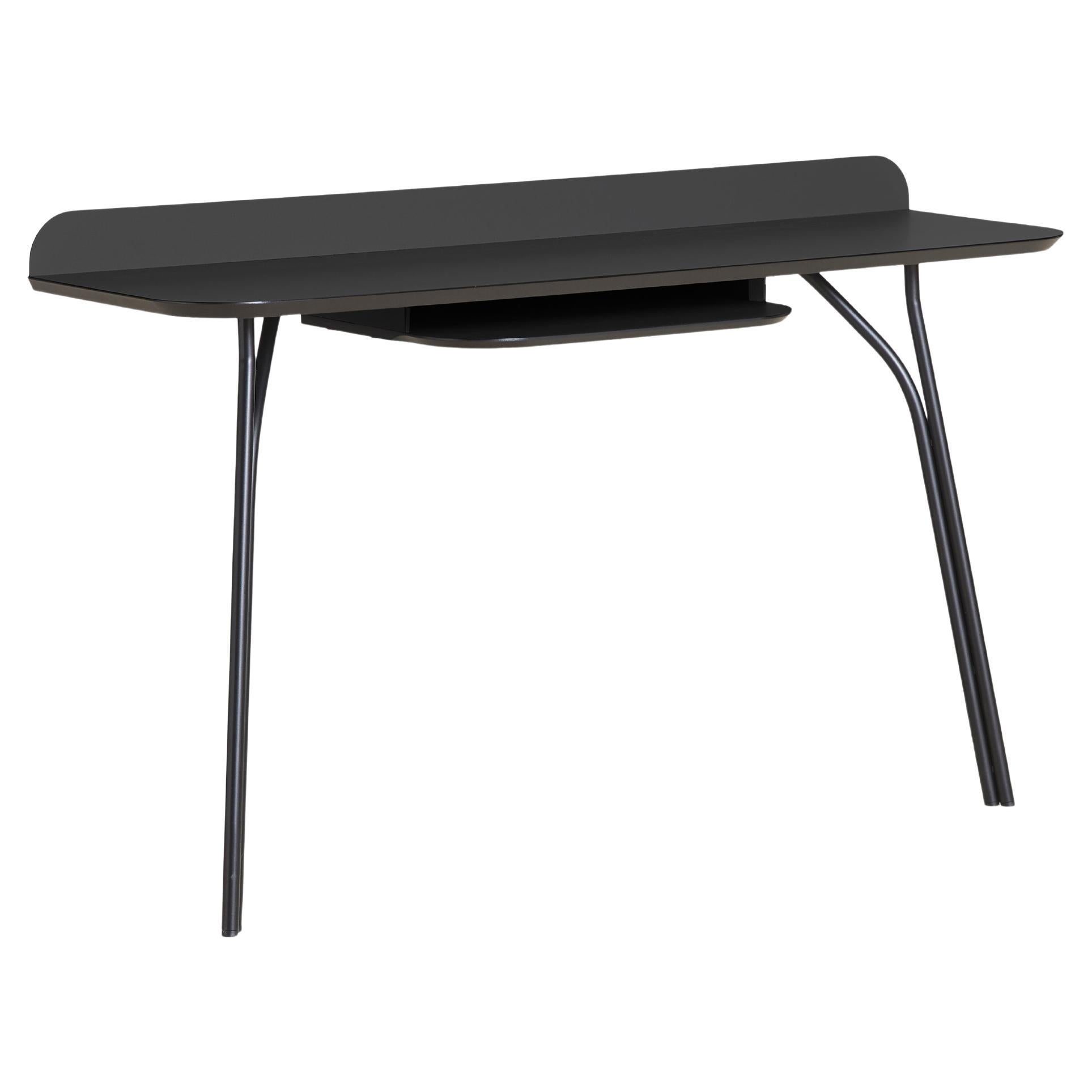 Black Tree Small Console Table with Shelf by Elisabeth Hertzfeld For Sale
