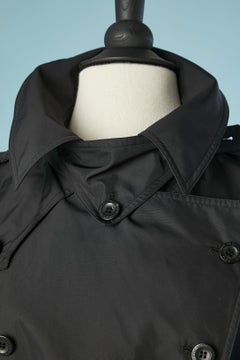 Trench-coat noir Yves Saint Laurent
