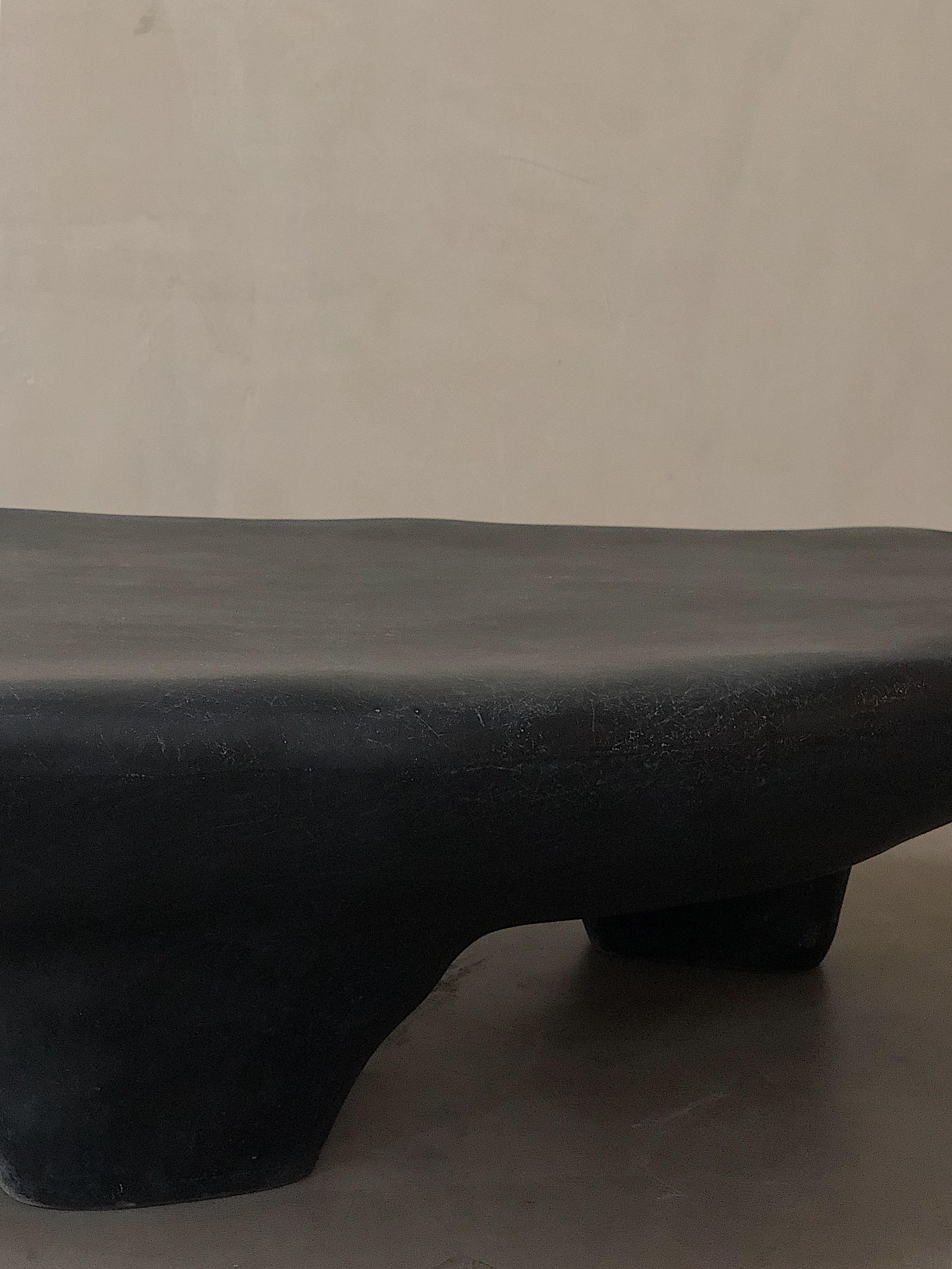 Black Tripod Coffee Table by Karstudio In New Condition In Geneve, CH