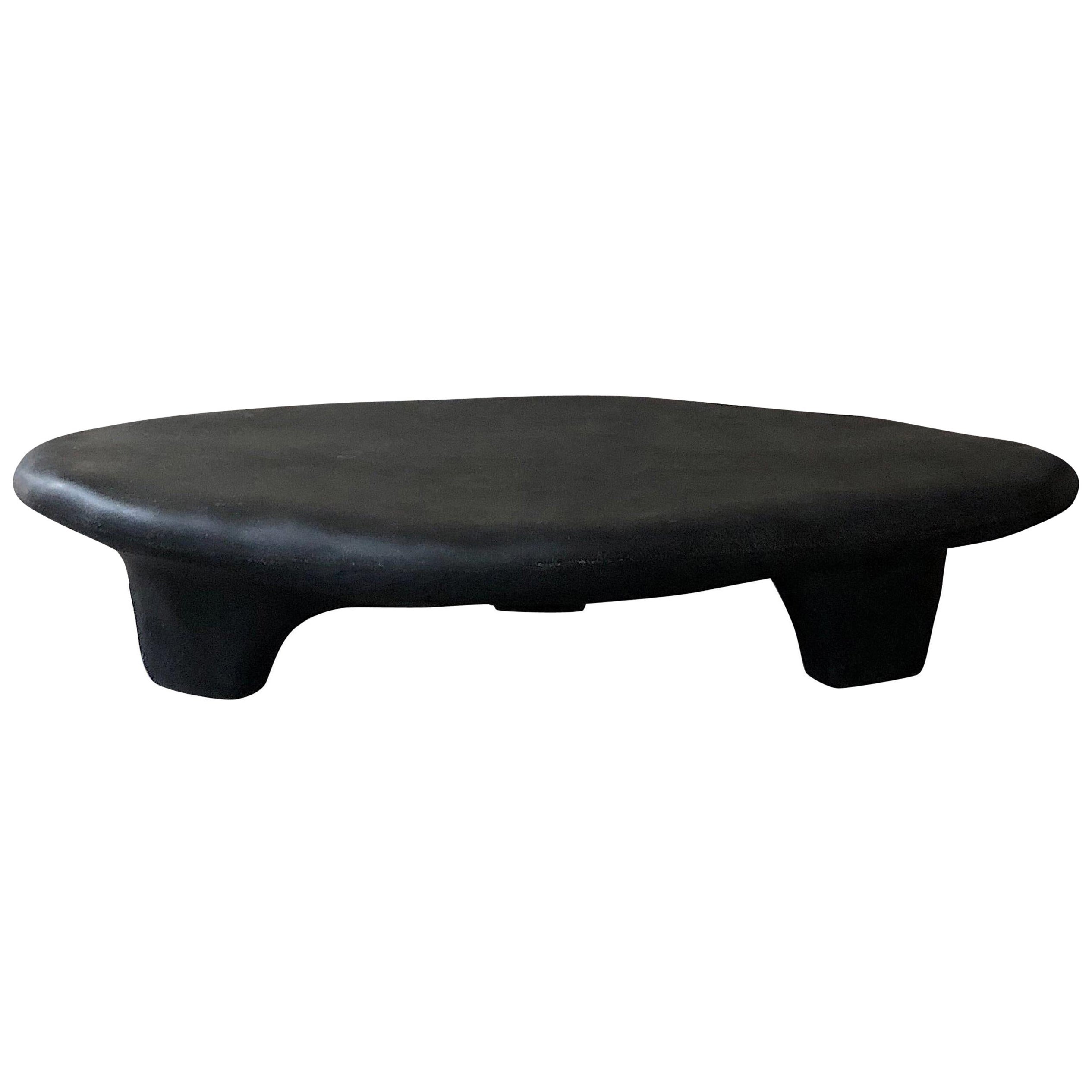 Black Tripod Coffee Table by Karstudio
