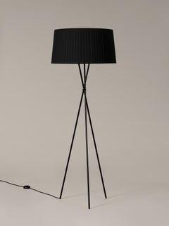 Black Trípode G5 Floor Lamp by Santa & Cole