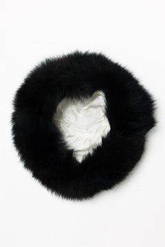Black tsarina black fox fur