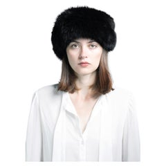 Black tsarina black fox fur