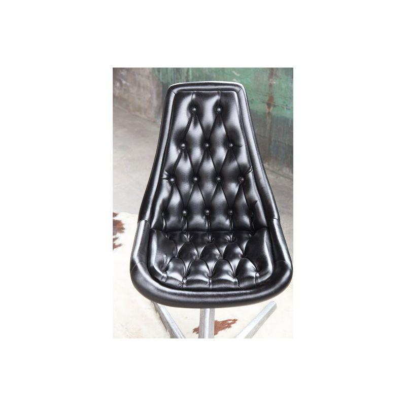 American Black Tufted Vladimir Kagan Sculpta 