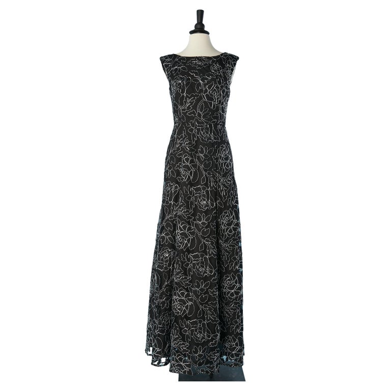 green emerald velvet dress White collar dress | Black | Women | KARL LAGERFELD main image 0