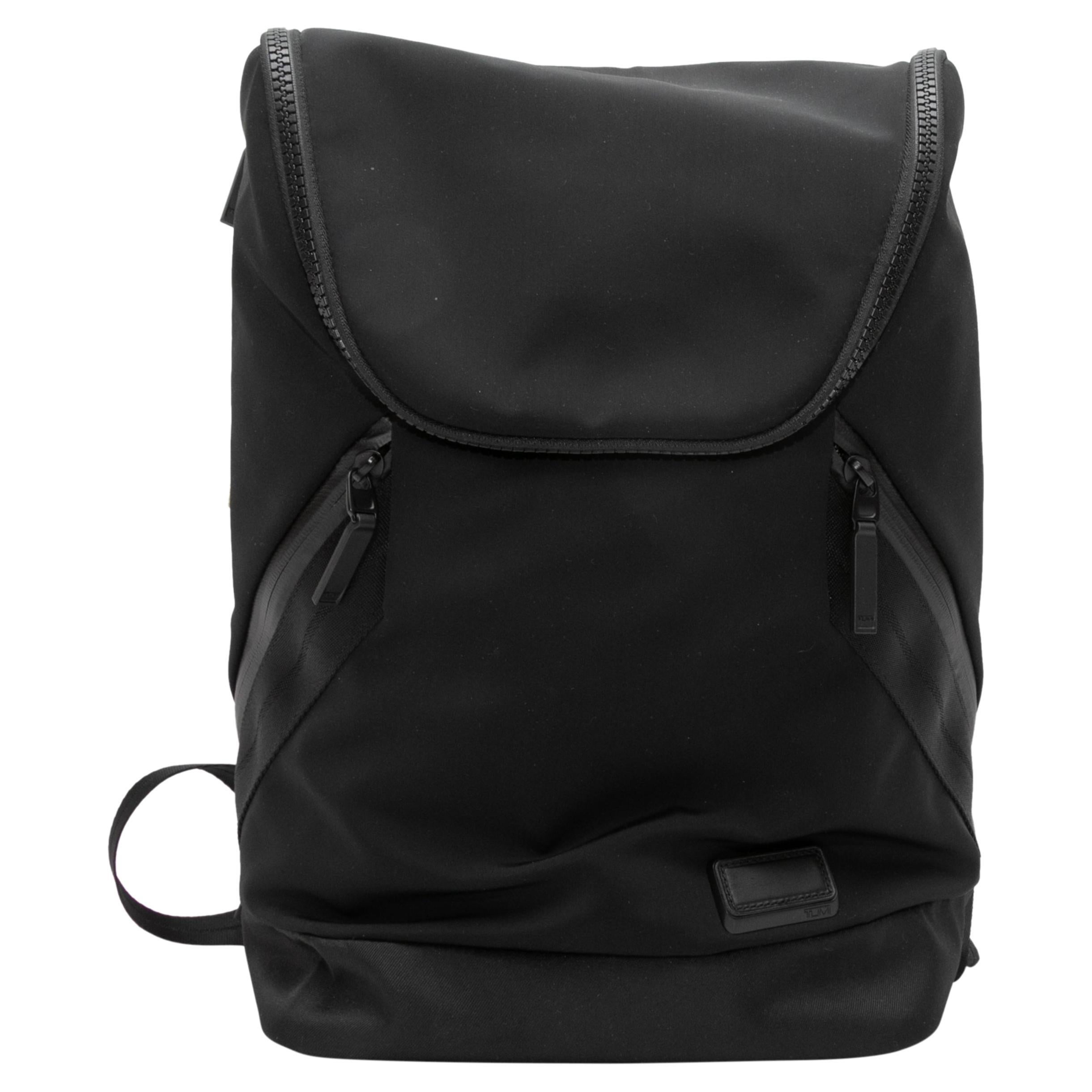 Black Tumi Tahoe Nylon Backpack For Sale