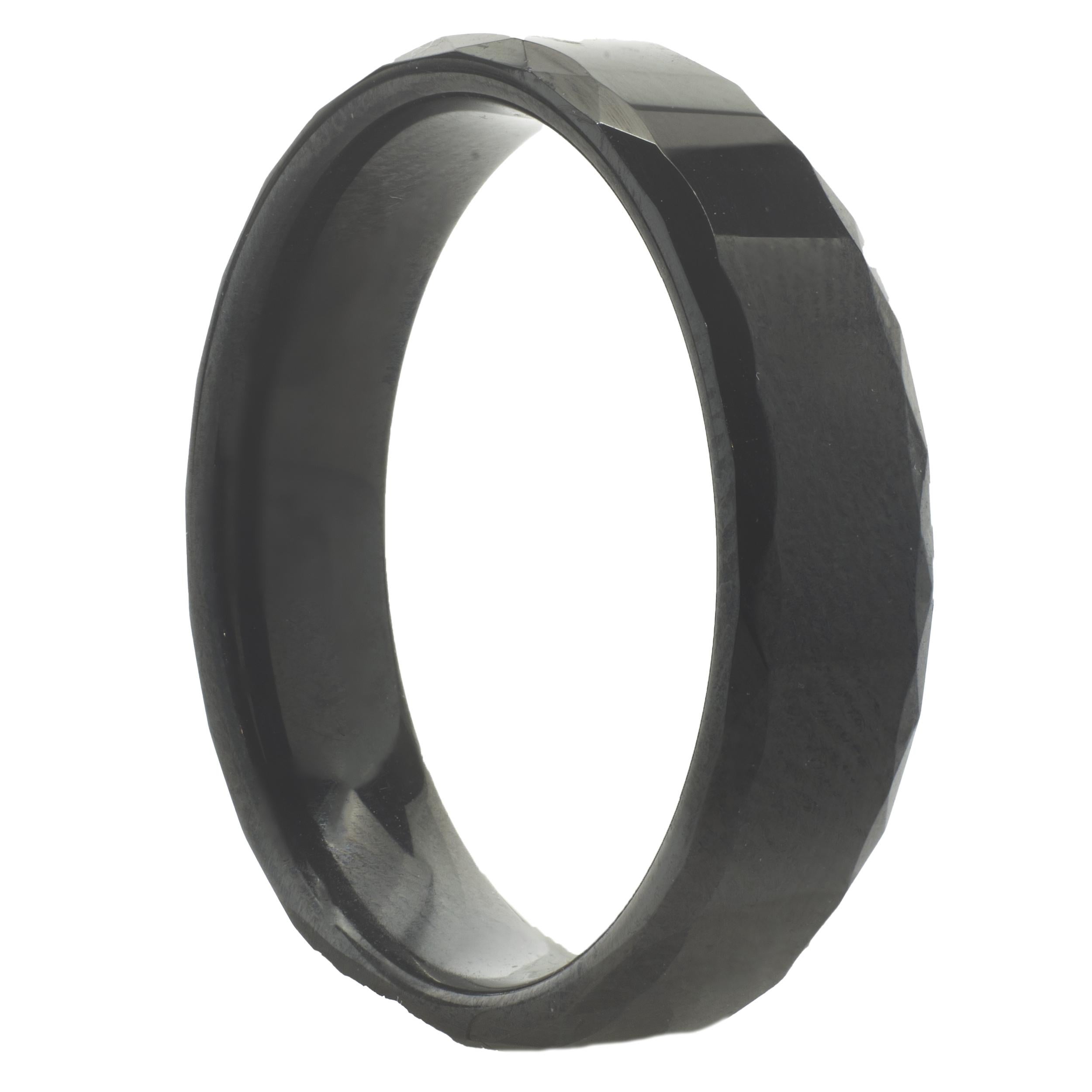 Black Tungsten Band In Excellent Condition For Sale In Scottsdale, AZ