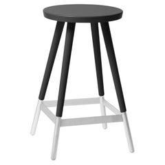 Black Tupp Stool by Storängen Design