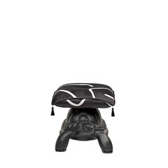 Black Turtle Carry Pouf, Designed by Marcantonio