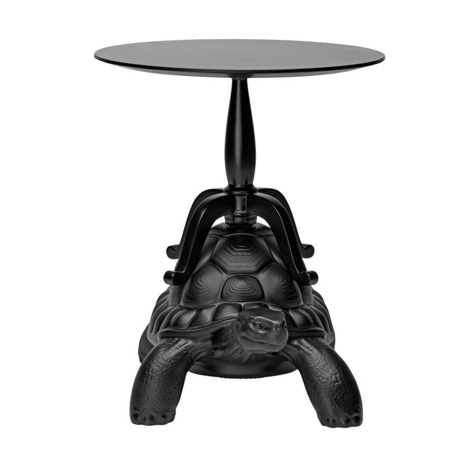 italien Table basse en forme de tortue noire, conçue par Marcantonio en vente