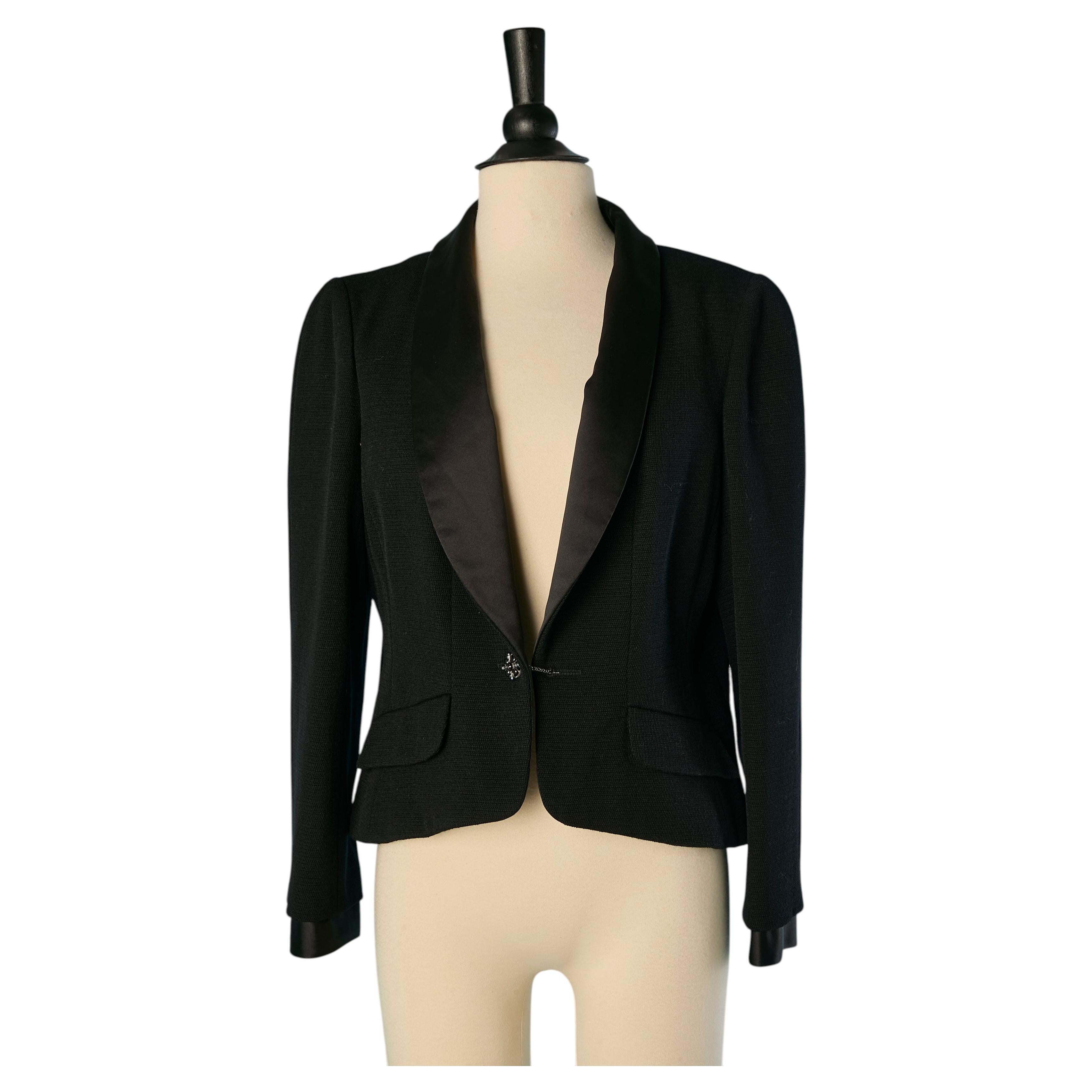 Black Tuxedo jacket CHANEL