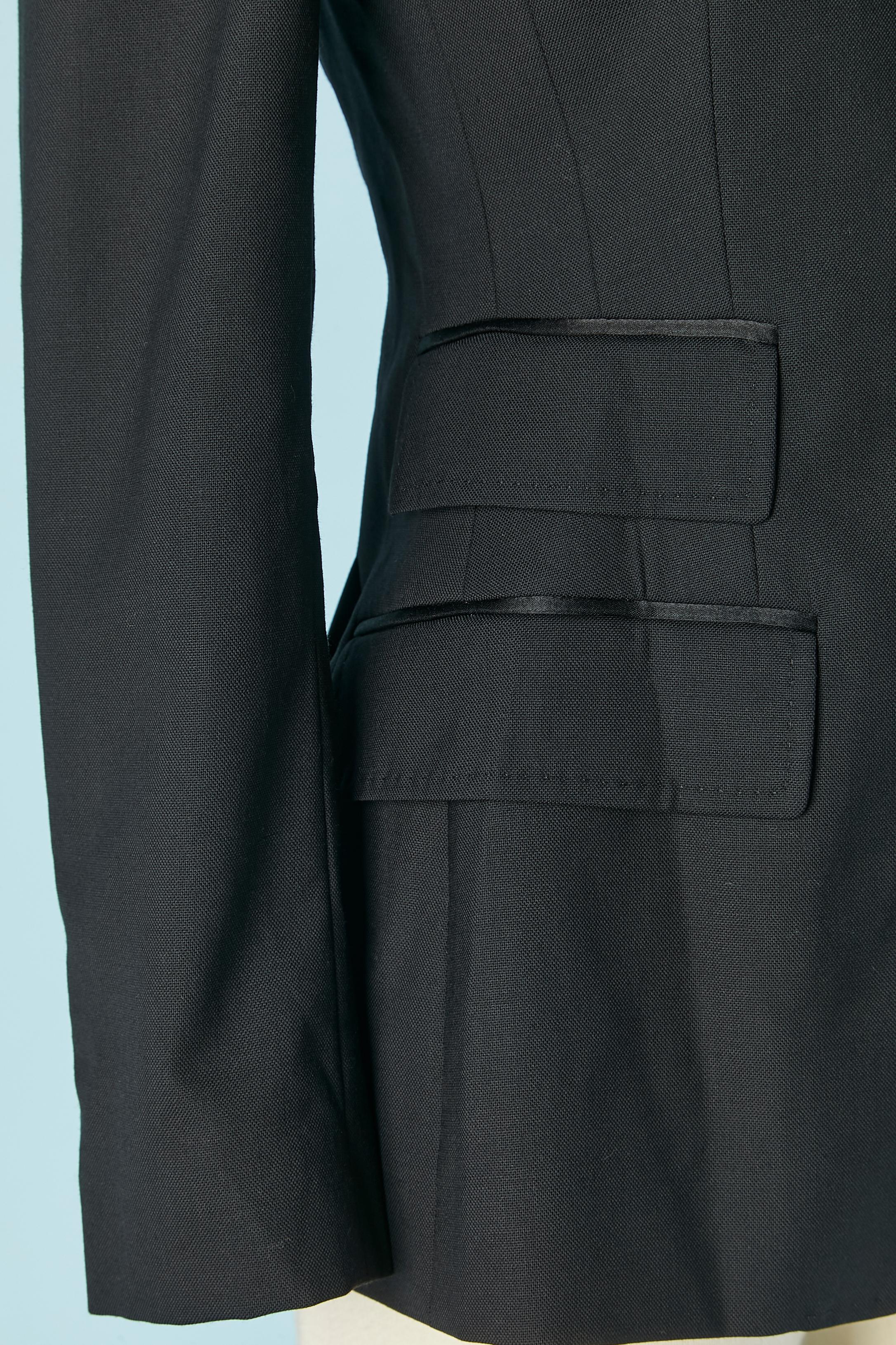 Women's or Men's Black Tuxedo single-breasted jacket DOLCE & GABBANA For Sale