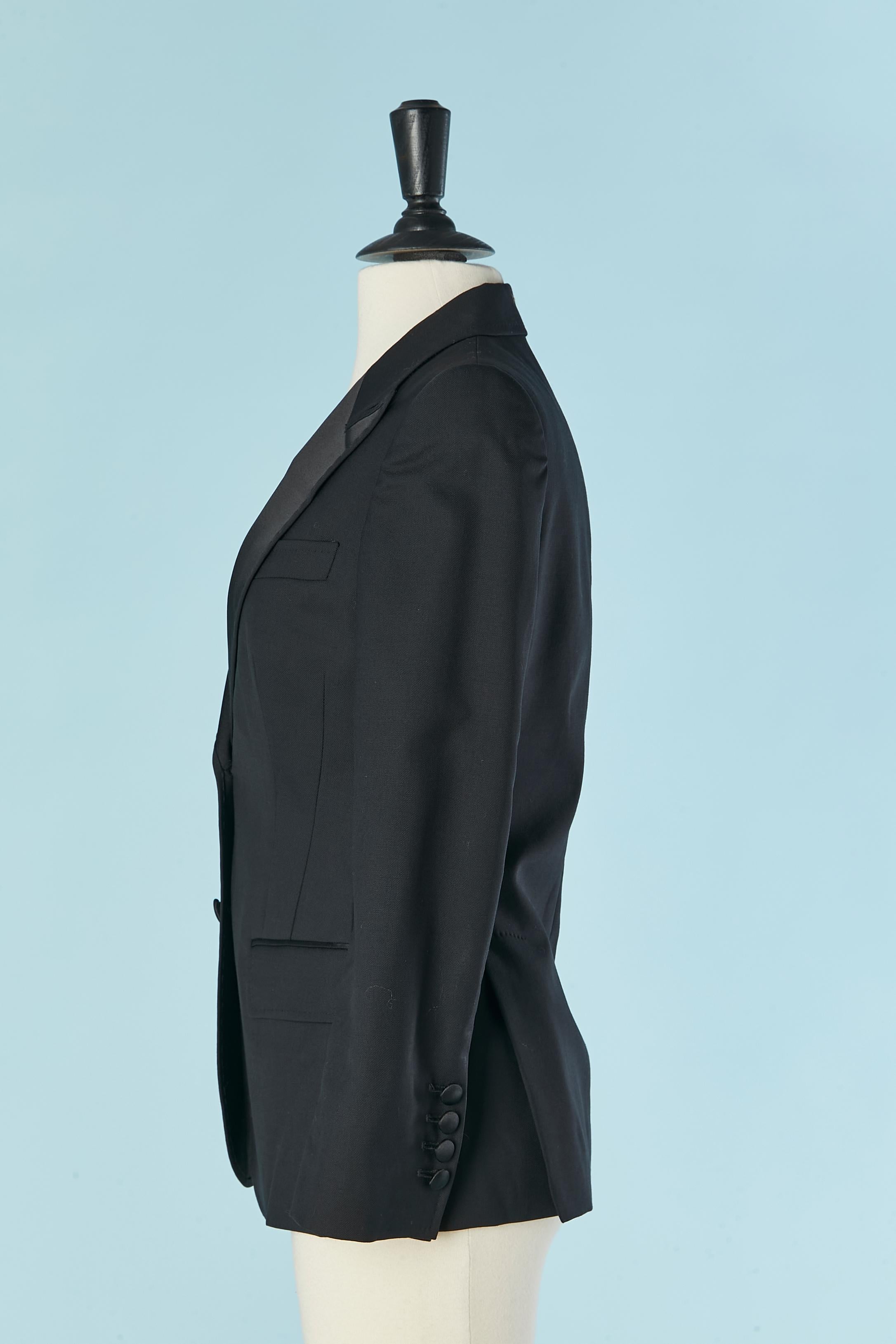 Black Tuxedo single-breasted jacket DOLCE & GABBANA For Sale 1