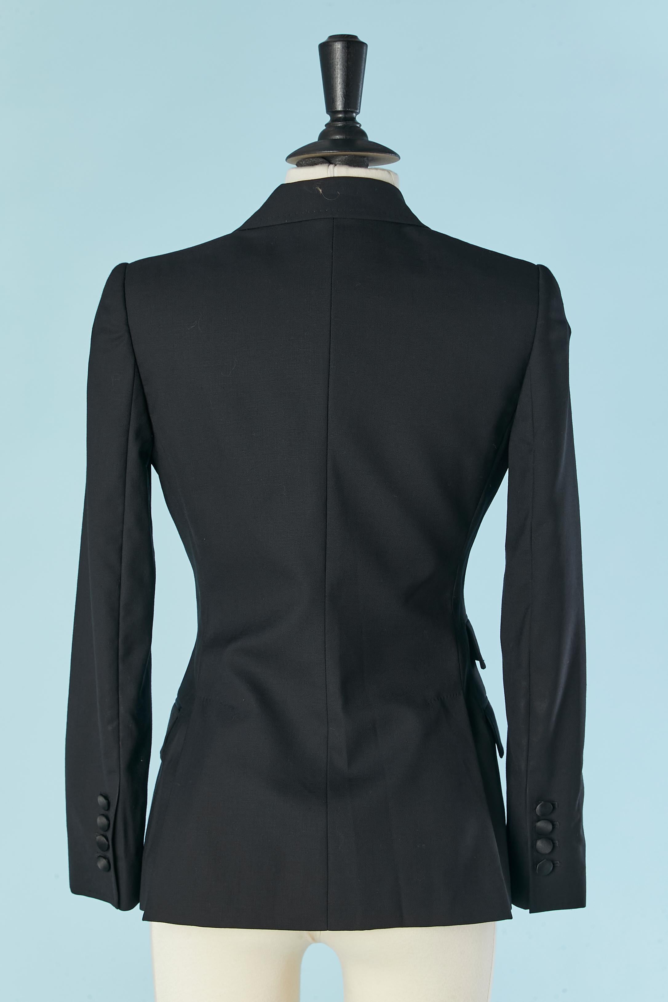Black Tuxedo single-breasted jacket DOLCE & GABBANA For Sale 3