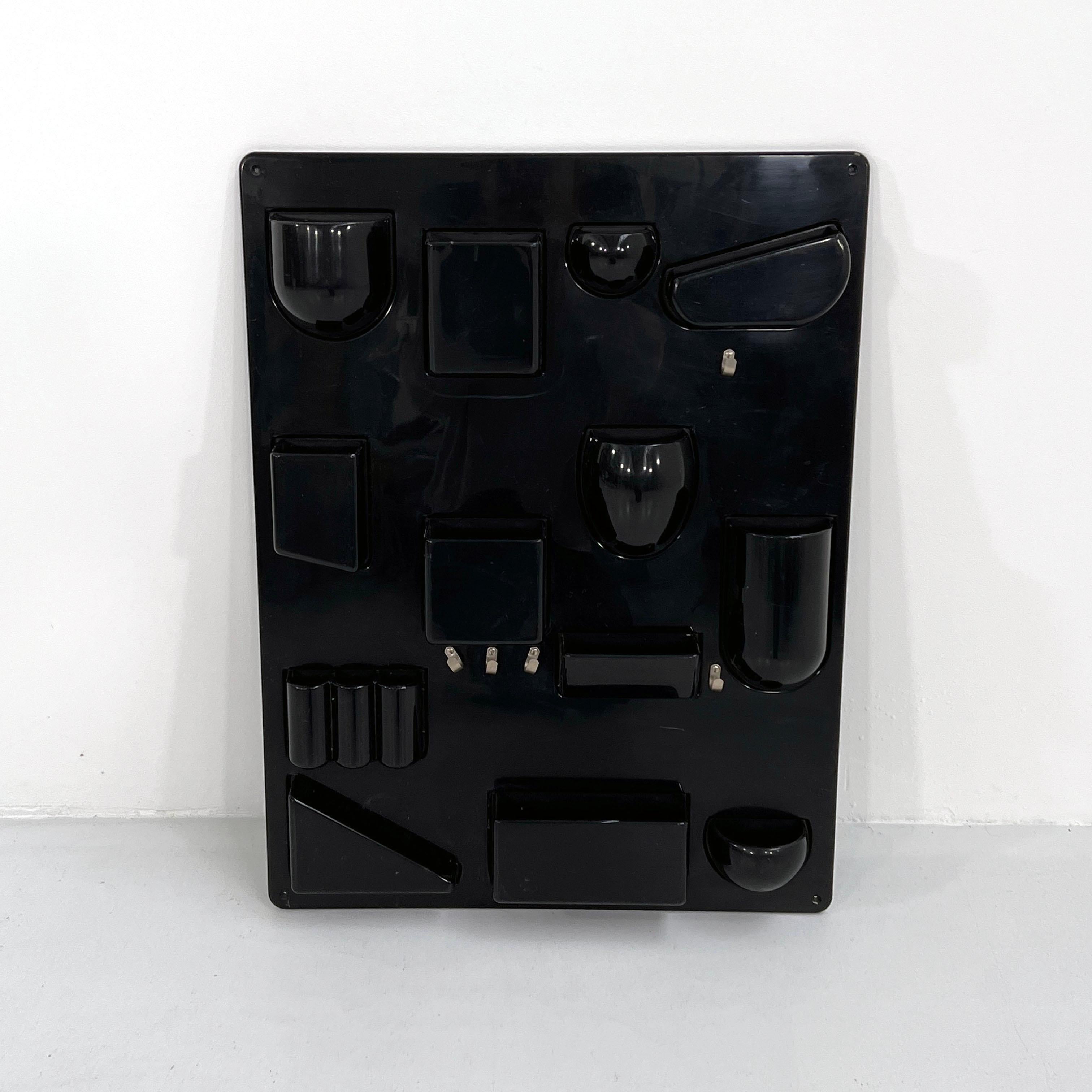 Black Ustensilo Wall Organizer by Dorothee Becker Maurer for Design M, 1960s In Good Condition In Ixelles, Bruxelles