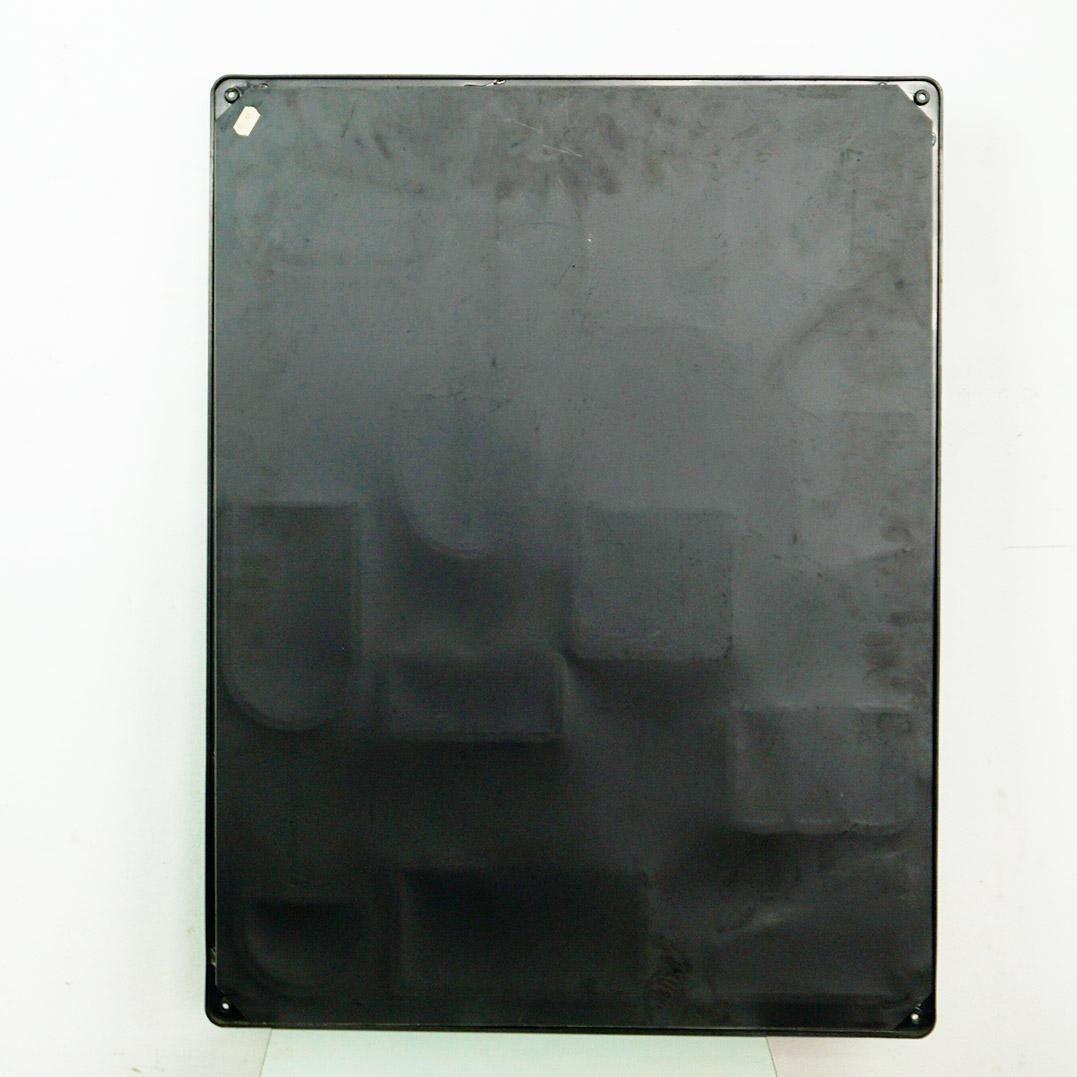Organizador de pared Utensilo II negro de Dorothee Maurer Becker, Alemania Años 70 en venta 4