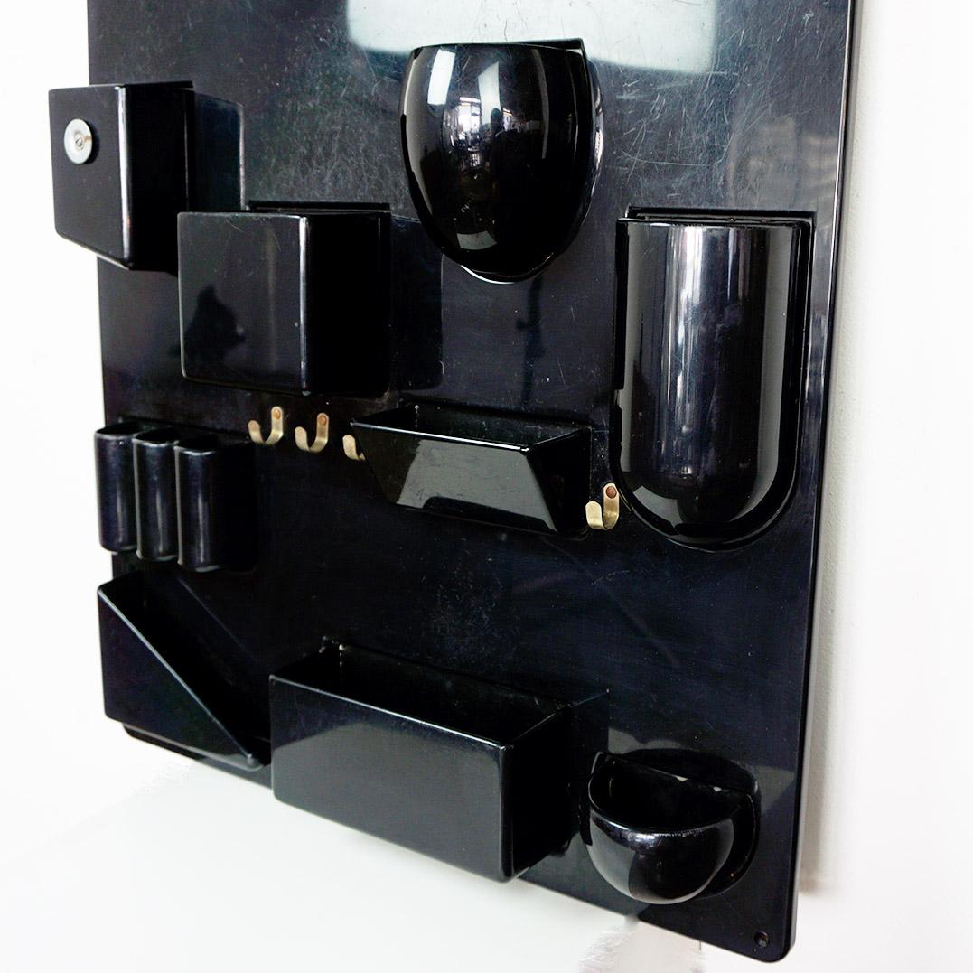 Organizador de pared Utensilo II negro de Dorothee Maurer Becker, Alemania Años 70 en venta 1