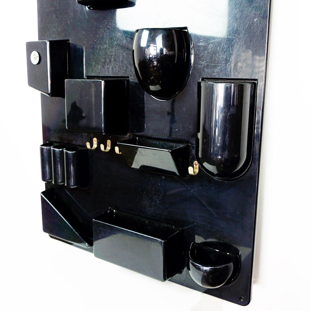 Organizador de pared Utensilo II negro de Dorothee Maurer Becker, Alemania Años 70 en venta 2