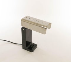 Lampe de table Vademecum noire de Joe Colombo pour Kartell, annes 1960