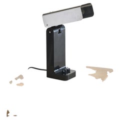 Black 'Vademecum' Table Lamp by Joe Colombo for Kartell, 1969
