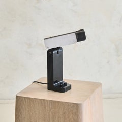 Black 'Vademecum' Table Lamp by Joe Colombo for Kartell, 1969