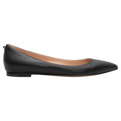Valentino - Ballerines noires à bout pointu, taille 37
