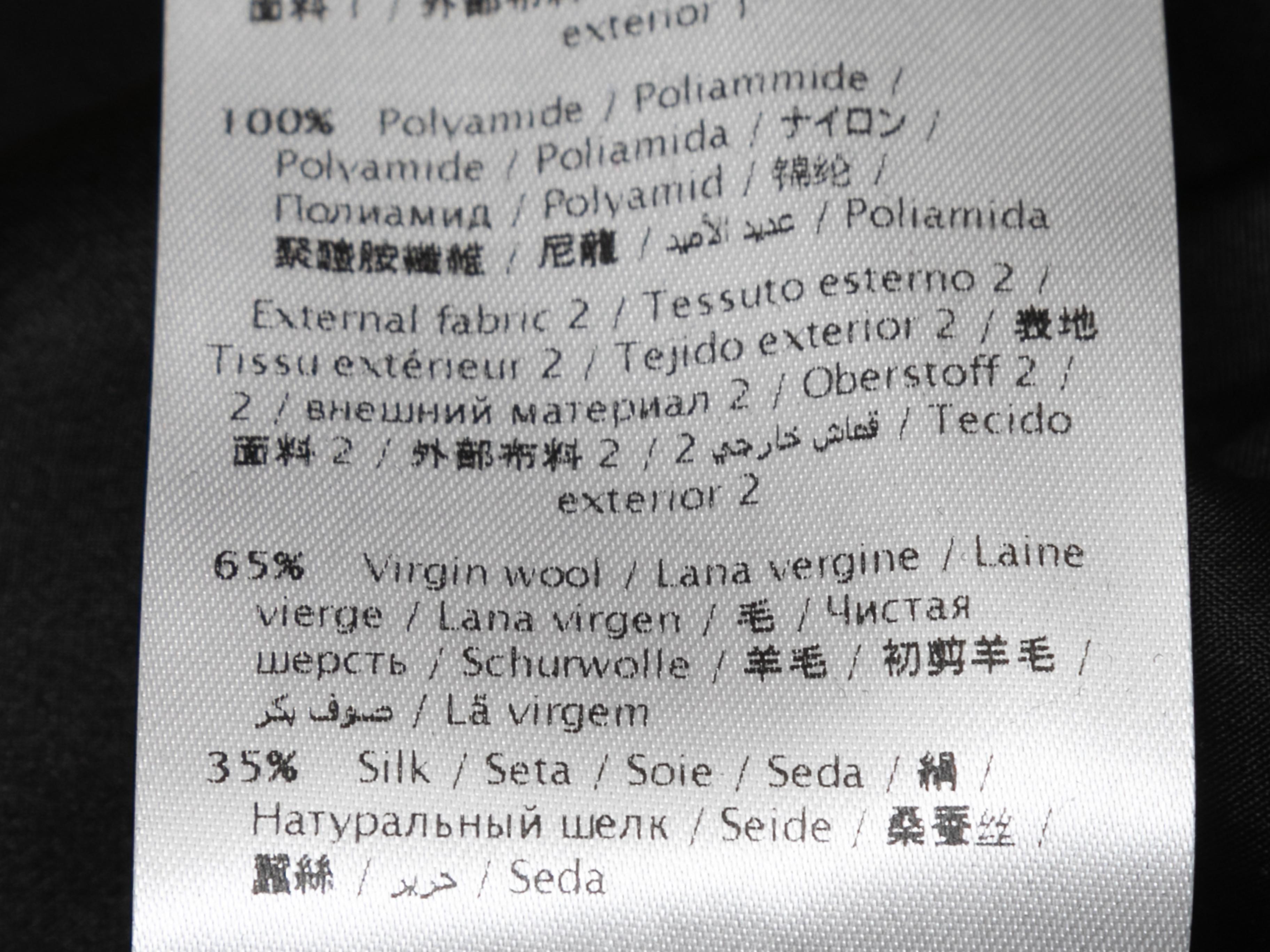 Valentino - Robe de cocktail noire en tulle et laine vierge - Taille US 4 en vente 3