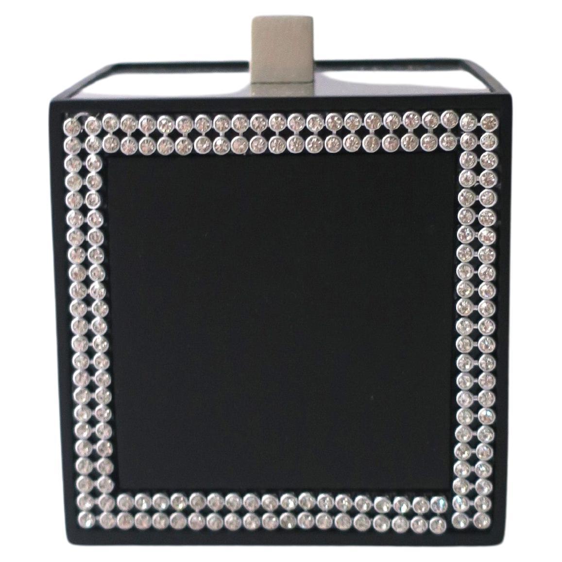 Caja de tocador negra