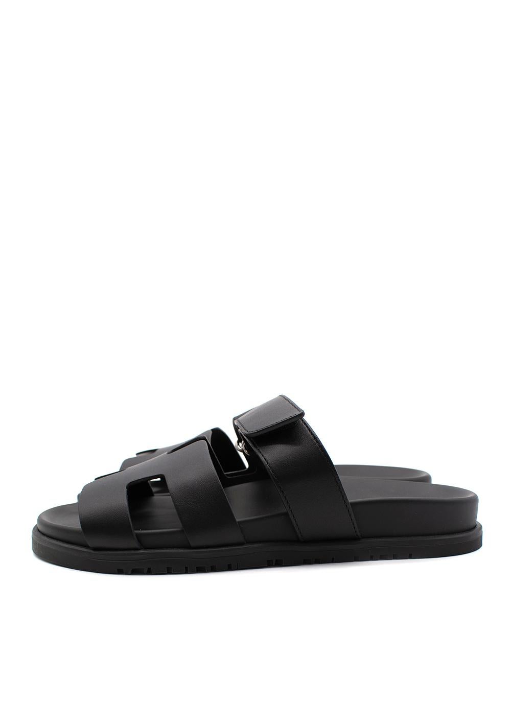 chypre sandals black