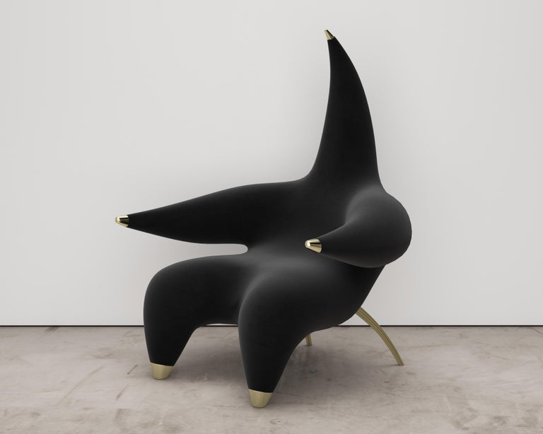 Part sculpture, part art, part design, part furniture.

The Star Lounger was named after the shape and appearance of a star. The Star Lounger is unmistakable in its originality, shape and form, there is no other chair like it. 

The Star lounger