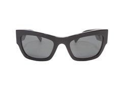 Black Versace Medusa Head Sunglasses