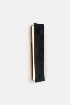 Black Vertical Sconce by Hatsu
