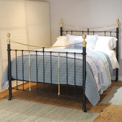 Black Victorian Antique Bed MK296